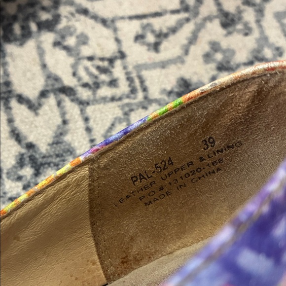 Alegria Colorful Floral Mary Jane Flats - Picture 4 of 6